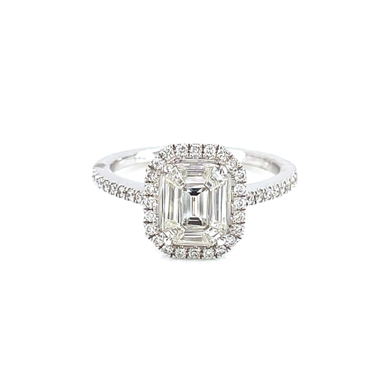 18K White Gold 0.53ct Diamond Ring