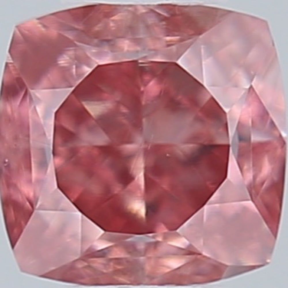 GIA 彩鑽 粉紅鑽 0.2ct Fancy Intense Pink
