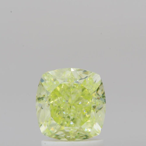 GIA 彩鑽 黃鑽 2.02ct Fancy Intense Green-yellow