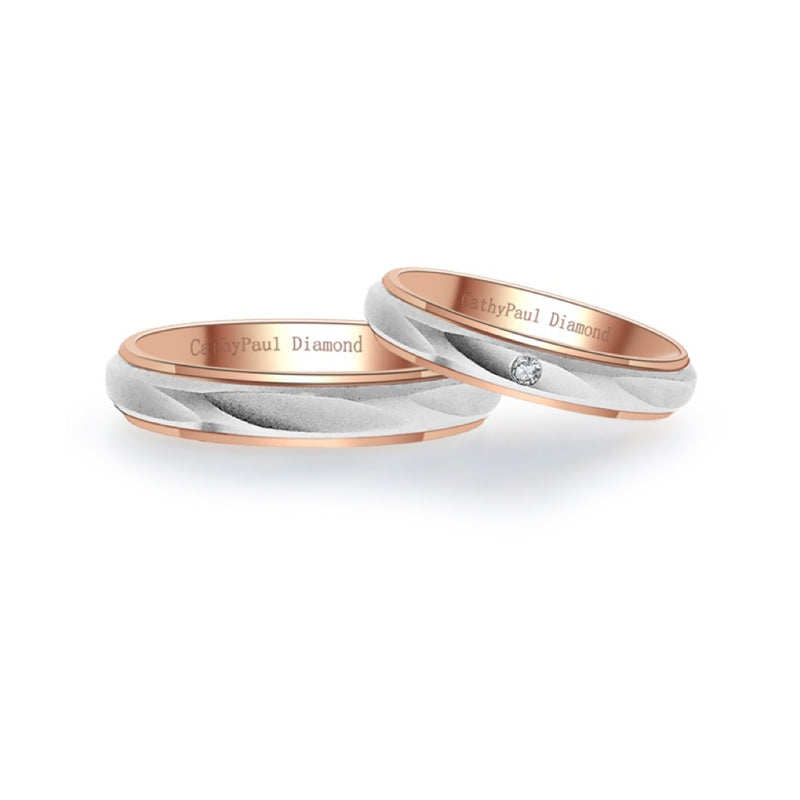 Feerie Porte 結婚對戒 FP912-