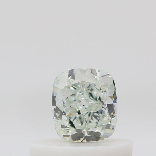 GIA 彩鑽 綠鑽 0.41ct Light Green