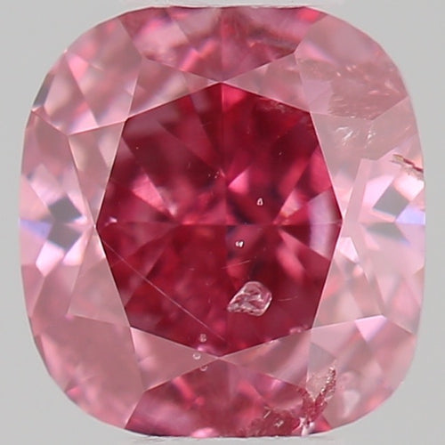 GIA 彩鑽 粉紅鑽 0.17ct Fancy Vivid Purplish Pink