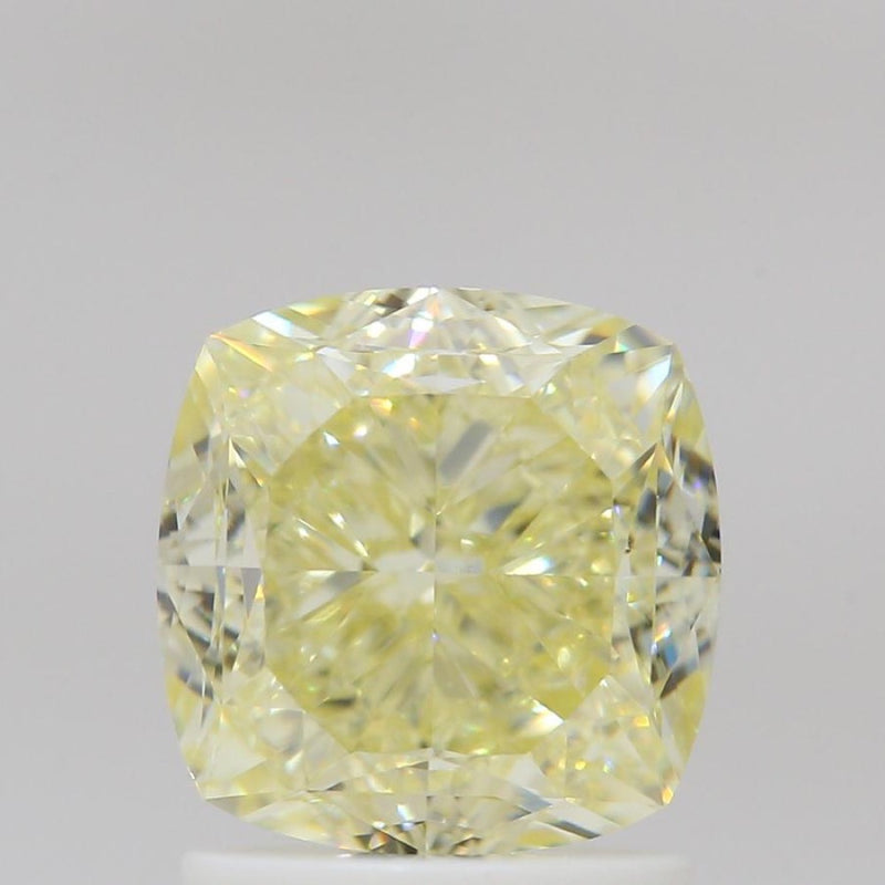 GIA Natural Diamond Cushion 2.01ct Y-Z VS1