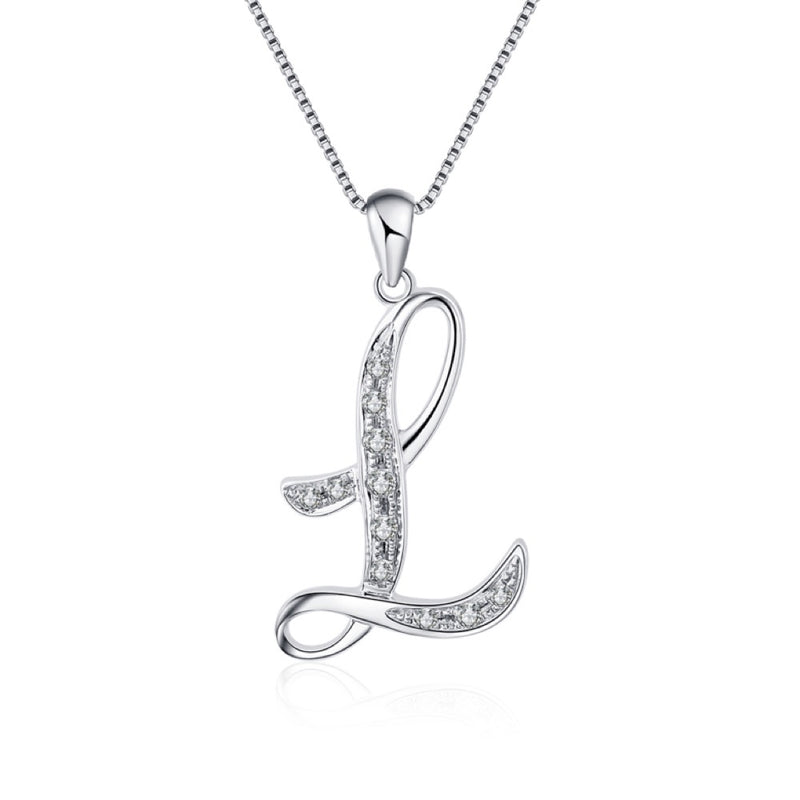 18K White Gold 0.12ct Diamond Pendant