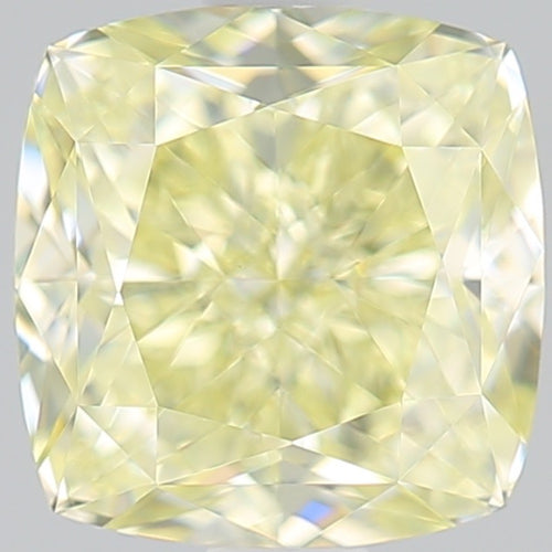 GIA 彩鑽 黃鑽 1.2ct Fancy Light Yellow