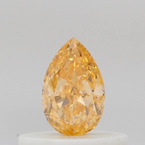 GIA Fancy Colour Diamond 0.31ct Fancy Intense Yellow-orange