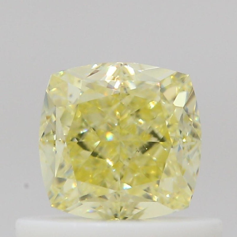 GIA 彩鑽 黃鑽 0.65ct Fancy Yellow