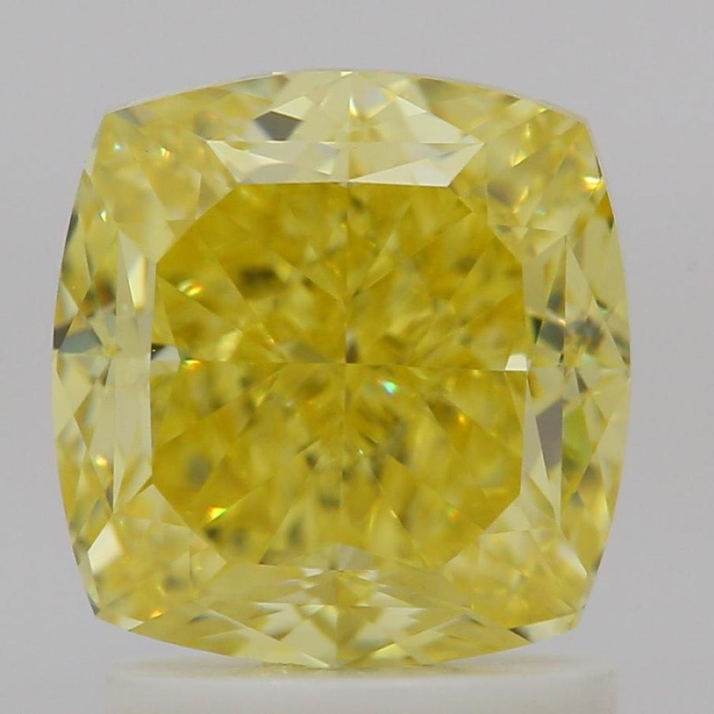 GIA 彩鑽 黃鑽 2.03ct Fancy Vivid Yellow