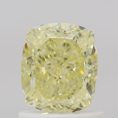 GIA 彩鑽 黃鑽 1.2ct Fancy Light Yellow