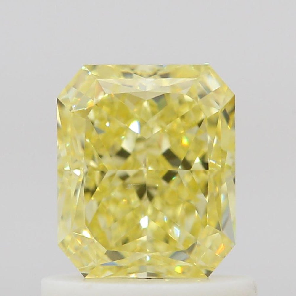 GIA 彩鑽 黃鑽 1.01ct Fancy Intense Yellow