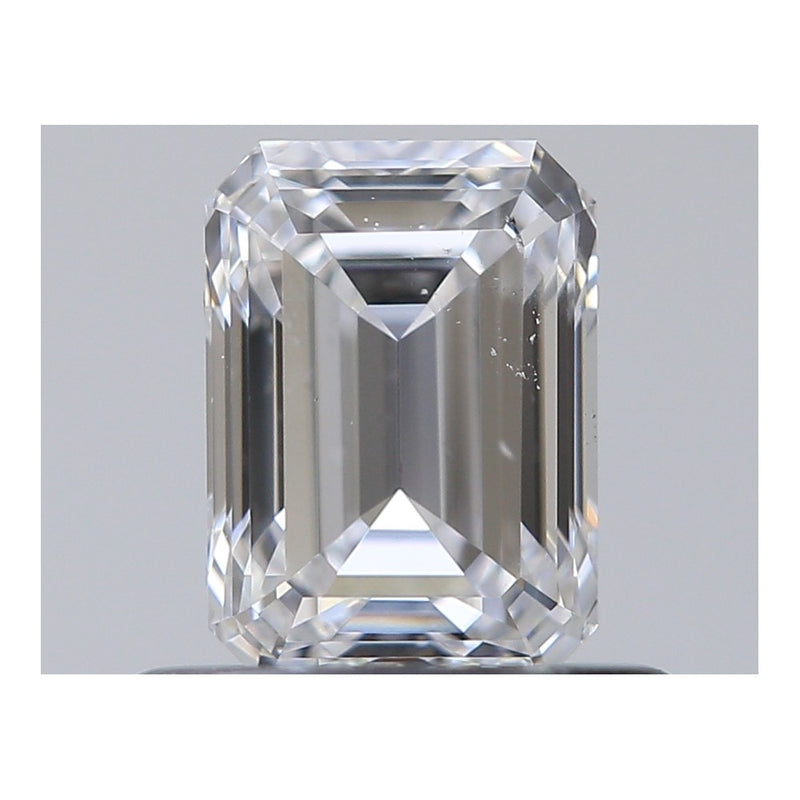GIA 天然美鑽 祖母綠形 0.6ct D SI1