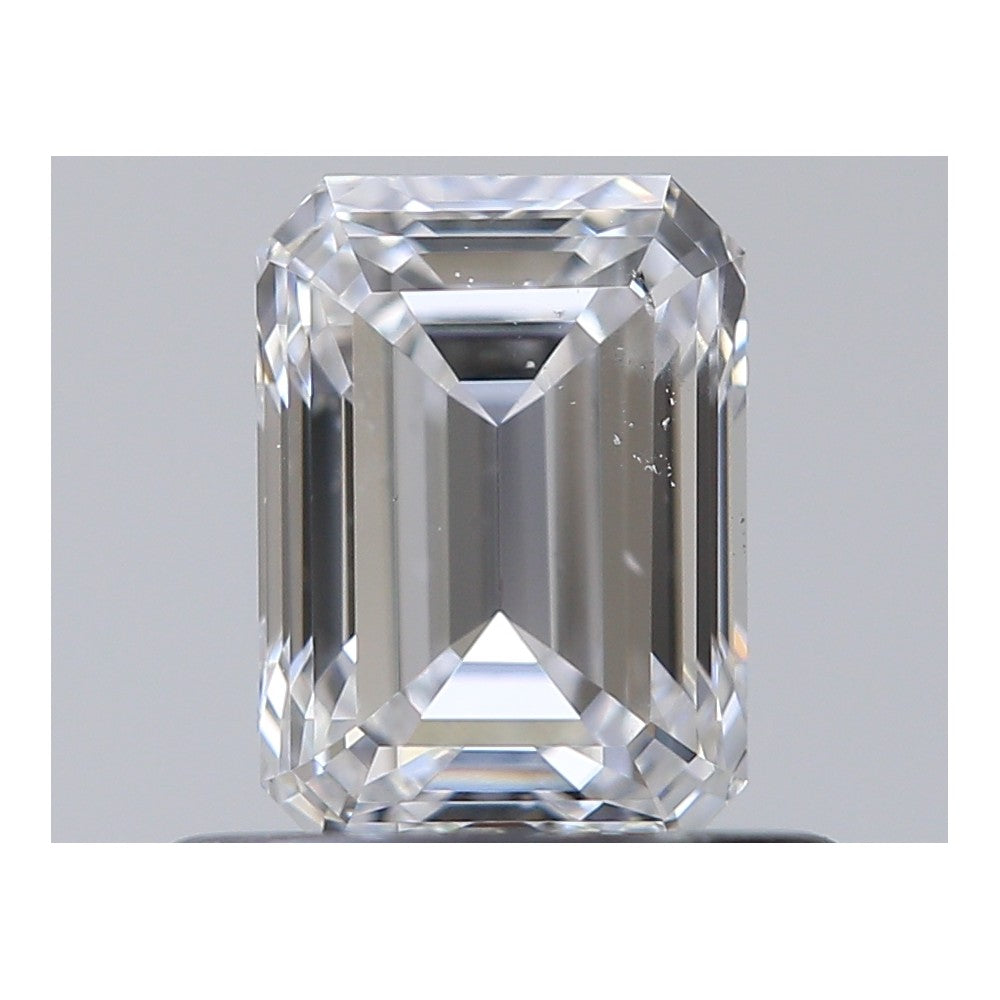 GIA 天然美鑽 祖母綠形 0.6ct D SI1