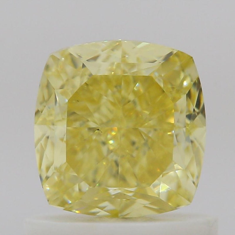 GIA 彩鑽 黃鑽 1.01ct Fancy Intense Yellow
