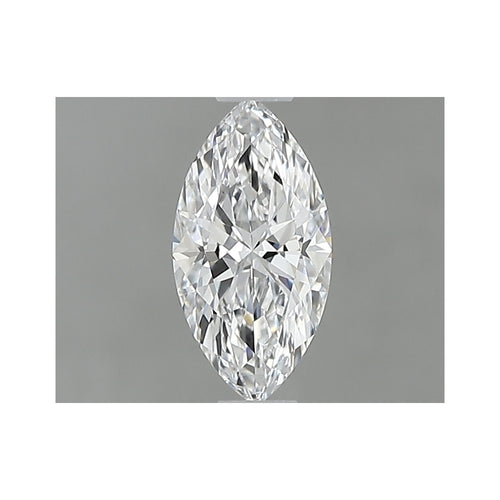GIA 天然美鑽 欖尖形 0.5ct D VS2