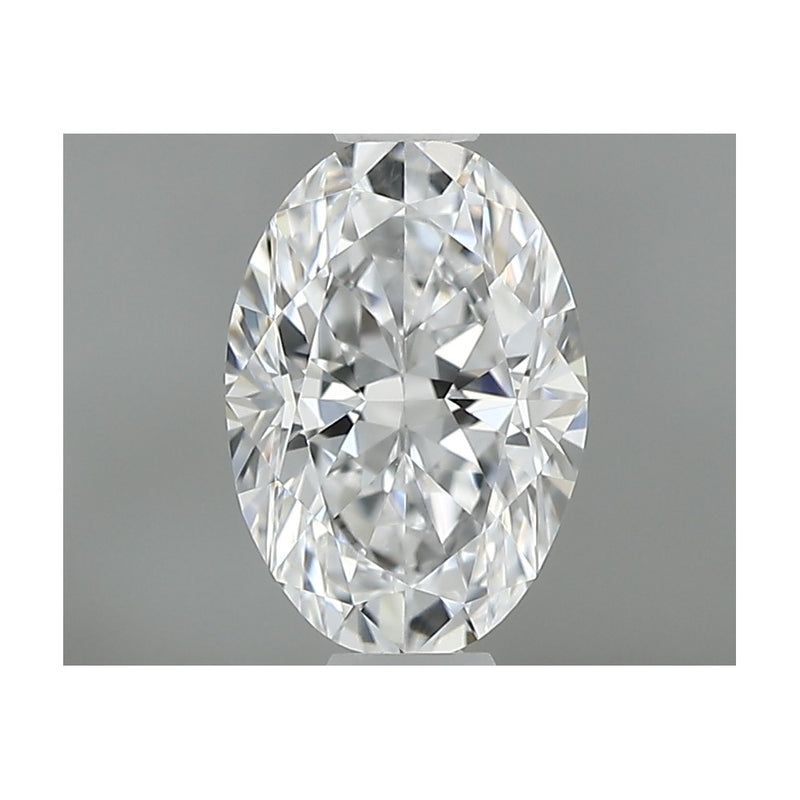 GIA 天然美鑽 橢圓形 0.5ct D VVS1