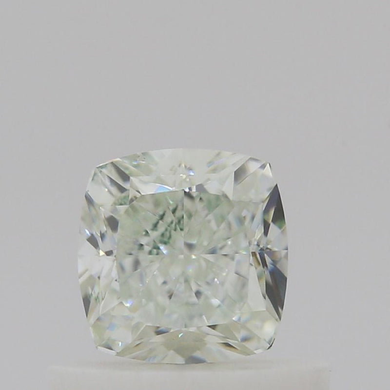 GIA 彩鑽 綠鑽 0.6ct Faint Yellow-green