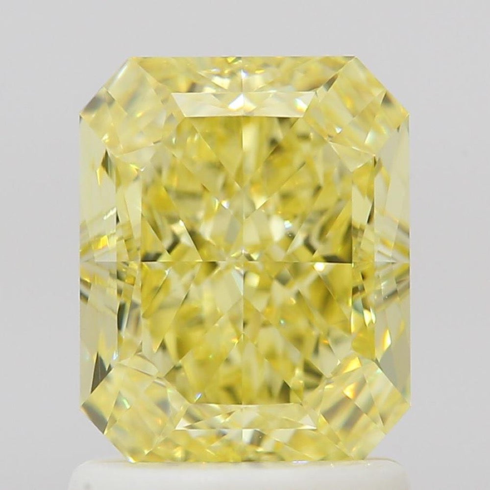 GIA 彩鑽 黃鑽 1.57ct Fancy Intense Yellow