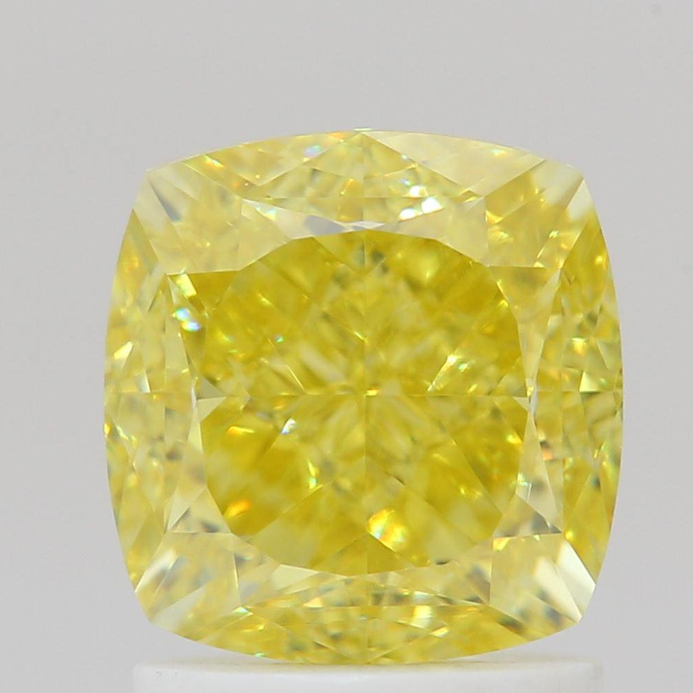 GIA 彩鑽 黃鑽 2.05ct Fancy Vivid Yellow