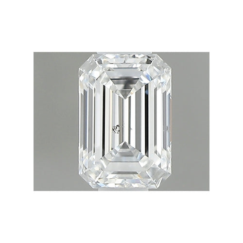 GIA 天然美鑽 祖母綠形 0.34ct E SI2