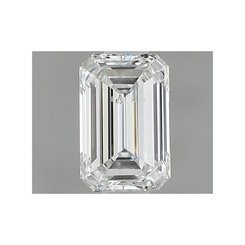 GIA 天然美鑽 祖母綠形 0.53ct E SI2