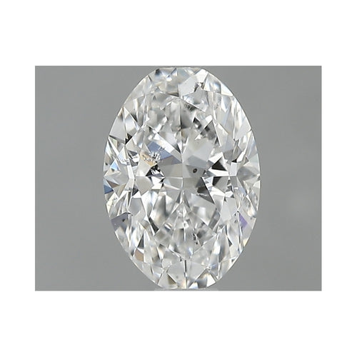GIA 天然美鑽 橢圓形 0.5ct E SI2