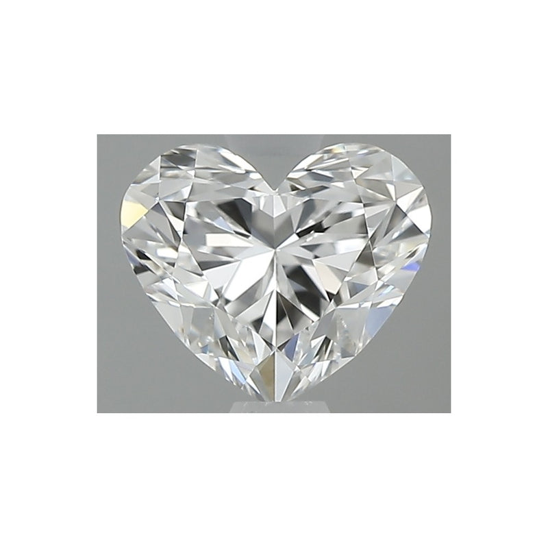 GIA 天然美鑽 心形 0.5ct E VVS2