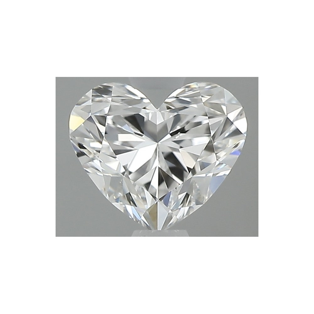 GIA 天然美鑽 心形 0.5ct E VVS2