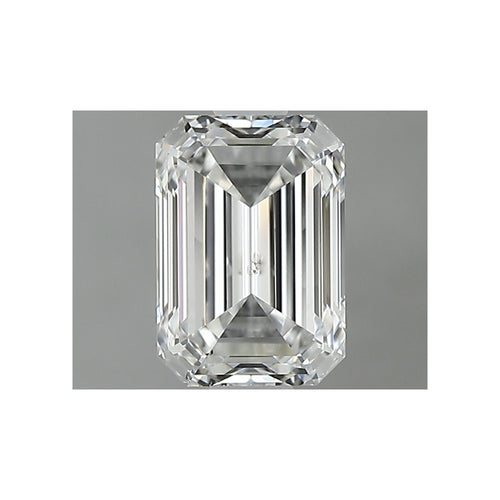 GIA 天然美鑽 祖母綠形 1.01ct E SI2