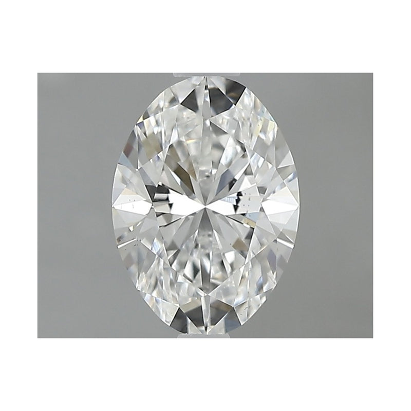GIA 天然美鑽 橢圓形 0.9ct E VS2
