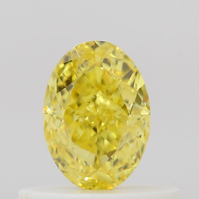 GIA 彩鑽 黃鑽 0.5ct Fancy Vivid Yellow