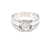 18K White Gold 0.51ct Diamond Ring