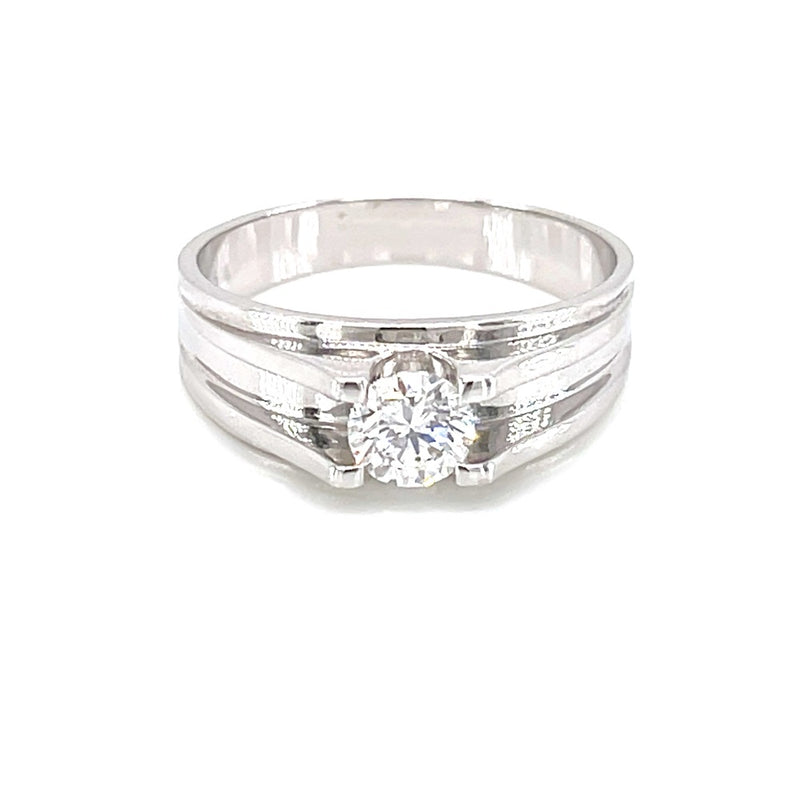 18K White Gold 0.51ct Diamond Ring