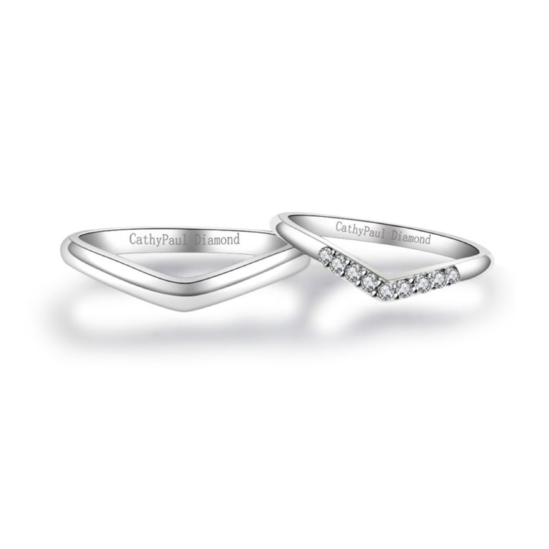 Feerie Porte 結婚對戒 FP923-