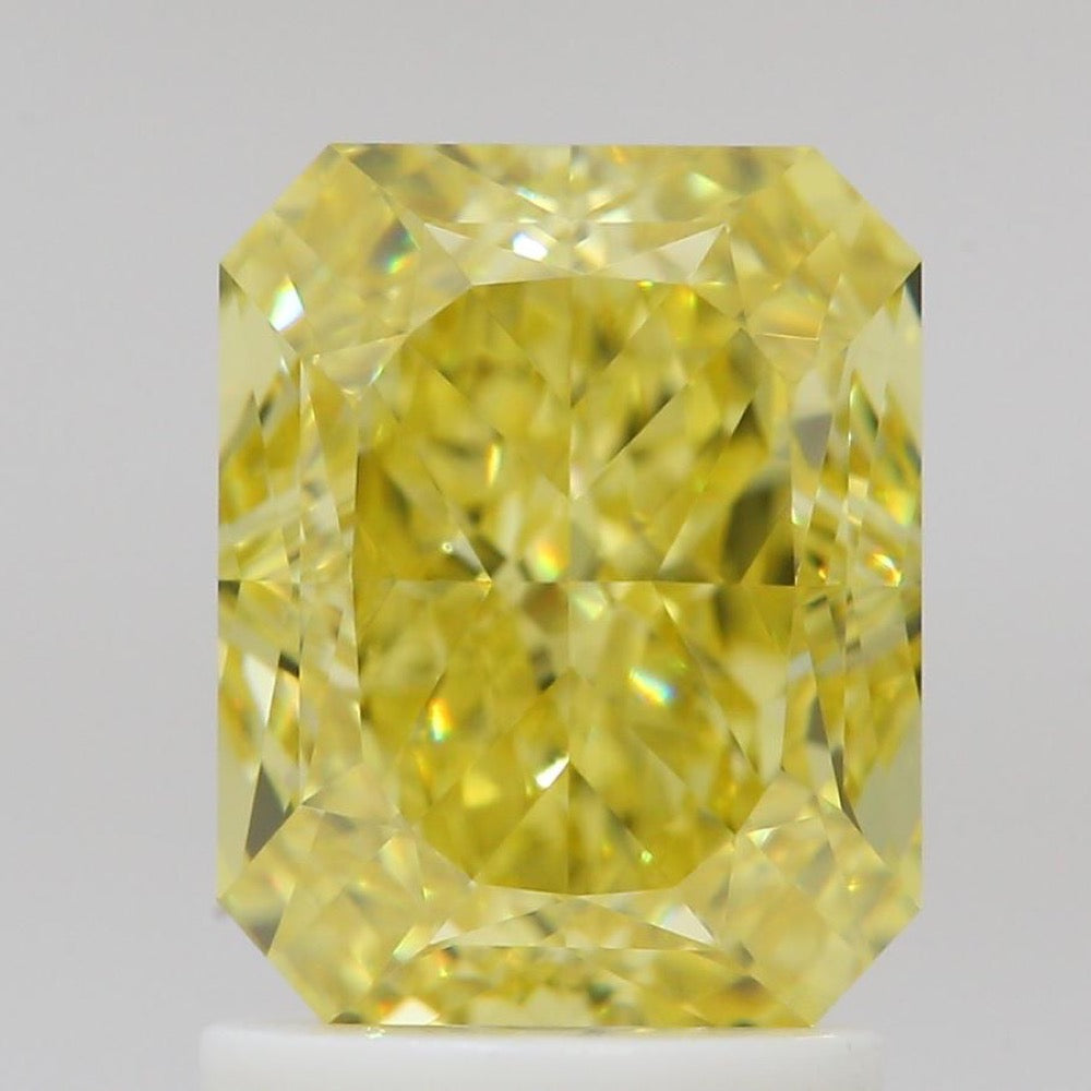 GIA 彩鑽 黃鑽 2.02ct Fancy Intense Yellow
