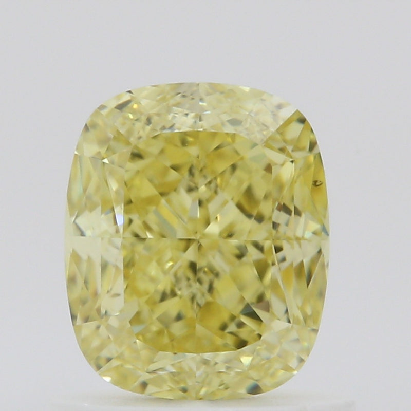 GIA 彩鑽 黃鑽 1.08ct Fancy Intense Yellow