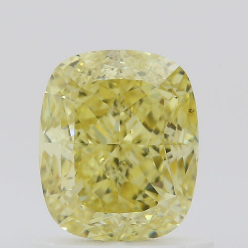 GIA 彩鑽 黃鑽 1.08ct Fancy Intense Yellow