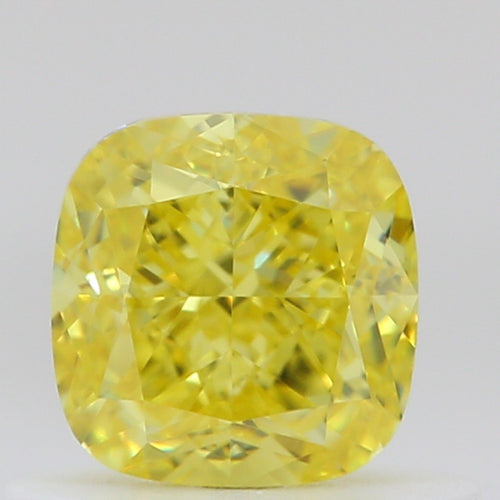 GIA 彩鑽 黃鑽 0.68ct Fancy Vivid Yellow