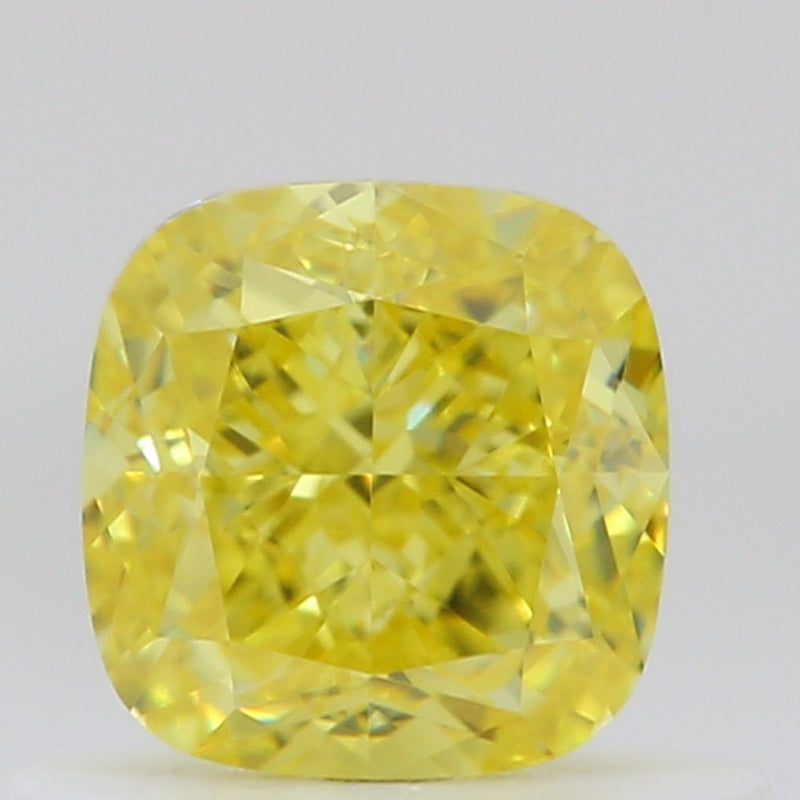 GIA 彩鑽 黃鑽 0.68ct Fancy Vivid Yellow