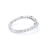 18K White Gold 0.49ct Diamond Ring
