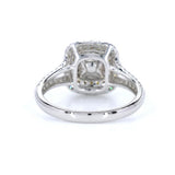 18K White Gold 1ct Fancy Colour Diamond Ring