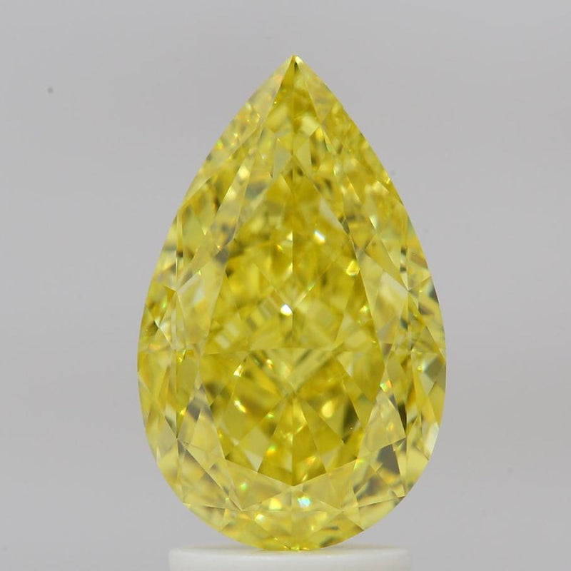 GIA 彩鑽 黃鑽 3.52ct Fancy Vivid Yellow