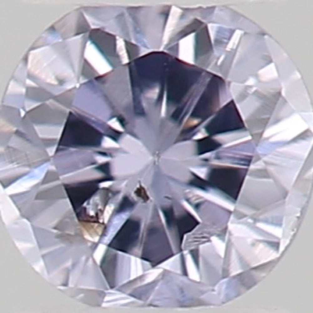 GIA 彩鑽 紫鑽 0.04ct Fancy Gray-violet