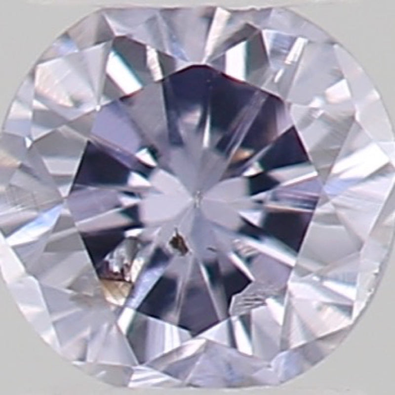 GIA 彩鑽 紫鑽 0.04ct Fancy Gray-violet