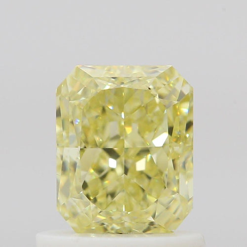 GIA 彩鑽 黃鑽 1ct Fancy Light Yellow