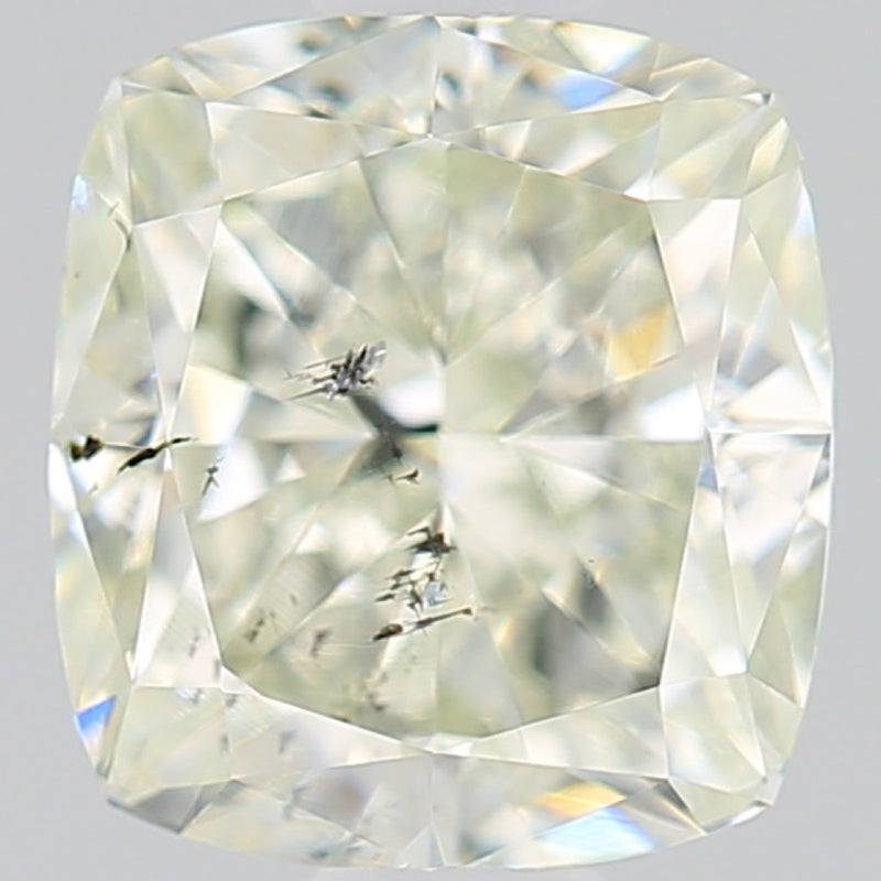 GIA 彩鑽 黃鑽 1.04ct Light Green-yellow