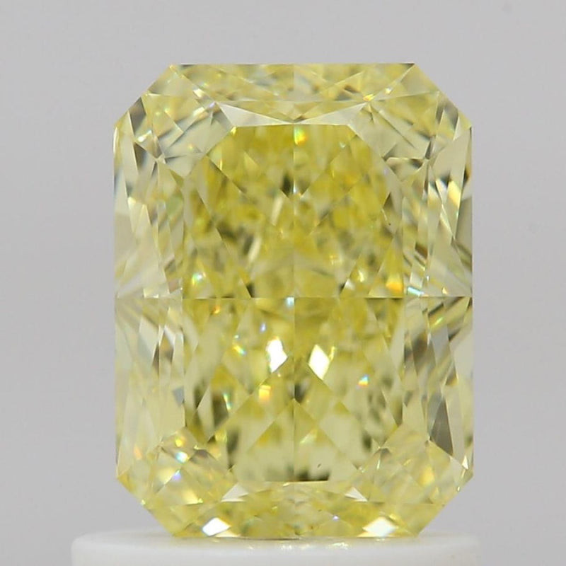 GIA 彩鑽 黃鑽 1.29ct Fancy Intense Yellow