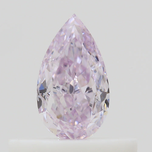 GIA 彩鑽 粉紅鑽 0.32ct Fancy Light Purplish Pink