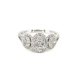 18K White Gold 0.76ct Diamond Ring