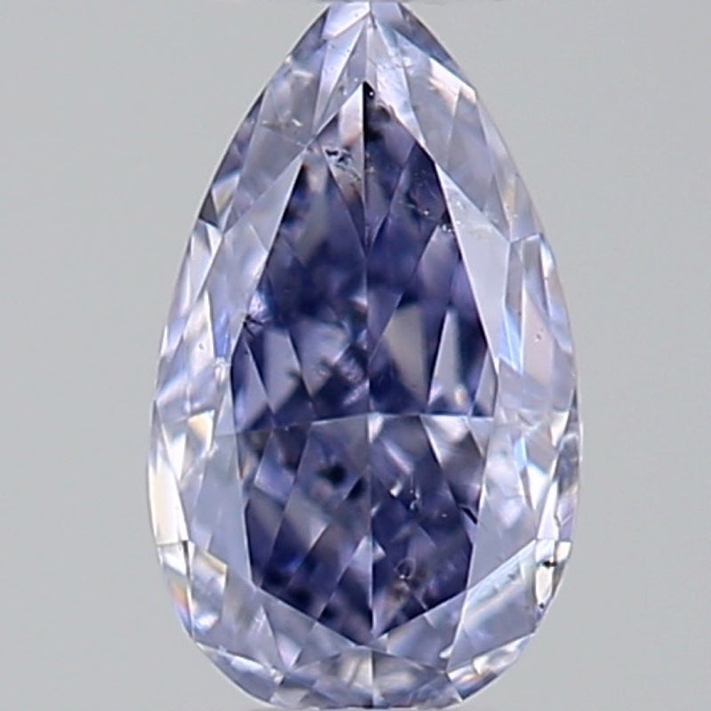 GIA 彩鑽 紫鑽 0.15ct Fancy Gray-violet