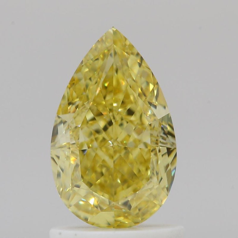 GIA 彩鑽 黃鑽 1.34ct Fancy Intense Yellow
